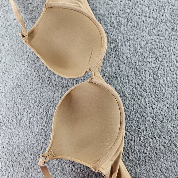 Soma Bra Womens 34D Beige Embraceable Tailored Push Up Underwire - Picture 7 of 12